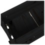 Pflanzgefäß aus massivem Kiefernholz schwarz 77x25x66 cm von vidaXL, Töpfe und Pflanzgefäße - Ref: Foro24-823945, Preis: 67,2...