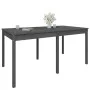 Mesa de jardín madera maciza pino gris 159,5x82,5x76 cm de vidaXL, Mesas de jardín - Ref: Foro24-823978, Precio: 144,95 €, De...