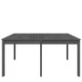 Mesa de jardín madera maciza pino gris 159,5x82,5x76 cm de vidaXL, Mesas de jardín - Ref: Foro24-823978, Precio: 144,95 €, De...