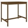 Gartentisch aus massivem Kiefernholz, honigbraun, 121 x 82,5 x 110 cm von vidaXL, Gartentische - Ref: Foro24-824091, Preis: 1...
