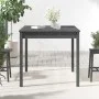 Mesa de jardín madera maciza pino gris 82,5x82,5x76 cm de vidaXL, Mesas de jardín - Ref: Foro24-823964, Precio: 86,94 €, Desc...