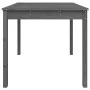 Mesa de jardín madera maciza pino gris 82,5x82,5x76 cm de vidaXL, Mesas de jardín - Ref: Foro24-823964, Precio: 86,94 €, Desc...