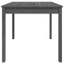 Gartentisch aus massivem Kiefernholz grau 82,5x82,5x76 cm von vidaXL, Gartentische - Ref: Foro24-823964, Preis: 88,05 €, Raba...