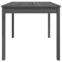 Mesa de jardín madera maciza pino gris 82,5x82,5x76 cm de vidaXL, Mesas de jardín - Ref: Foro24-823964, Precio: 86,94 €, Desc...
