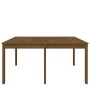 Gartentisch aus massivem Kiefernholz honigbraun 159,5x82,5x76 cm von vidaXL, Gartentische - Ref: Foro24-823979, Preis: 111,95...