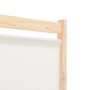 Divider screen with 6 cream fabric panels 240x170x4 cm by vidaXL, Room dividers - Ref: Foro24-248174, Price: 74,58 €, Discoun...