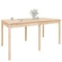 Garden table solid pine wood 159.5x82.5x76 cm by vidaXL, Garden tables - Ref: Foro24-823976, Price: 109,51 €, Discount: %
