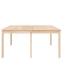 Gartentisch aus massivem Kiefernholz 159,5x82,5x76 cm von vidaXL, Gartentische - Ref: Foro24-823976, Preis: 110,84 €, Rabatt: %