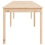 Garden table solid pine wood 159.5x82.5x76 cm by vidaXL, Garden tables - Ref: Foro24-823976, Price: 109,51 €, Discount: %