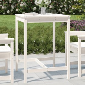 Garden table solid white pine wood 82.5x82.5x110 cm by vidaXL, Garden tables - Ref: Foro24-824082, Price: 78,42 €, Discount: %