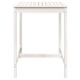 Gartentisch aus massivem weißem Kiefernholz 82,5x82,5x110 cm von vidaXL, Gartentische - Ref: Foro24-824082, Preis: 78,42 €, R...