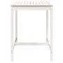Mesa de jardín madera maciza pino blanco 82,5x82,5x110 cm de vidaXL, Mesas de jardín - Ref: Foro24-824082, Precio: 77,69 €, D...