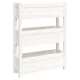 Solid white pine wood planter 77x25x104.5 cm by vidaXL, Pots and planters - Ref: Foro24-823935, Price: 91,60 €, Discount: %
