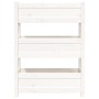 Solid white pine wood planter 77x25x104.5 cm by vidaXL, Pots and planters - Ref: Foro24-823935, Price: 97,57 €, Discount: %