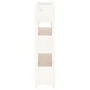 Solid white pine wood planter 77x25x104.5 cm by vidaXL, Pots and planters - Ref: Foro24-823935, Price: 91,60 €, Discount: %