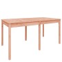 Mesa de jardín madera maciza Douglas 159,5x82,5x76 cm by vidaXL, Garden tables - Ref: Foro24-823981, Price: 116,24 €, Discoun...