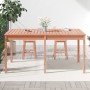 Mesa de jardín madera maciza Douglas 159,5x82,5x76 cm by vidaXL, Garden tables - Ref: Foro24-823981, Price: 116,24 €, Discoun...