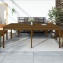 Mesa de jardín madera maciza pino marrón miel 203,5x100x76 cm de vidaXL, Mesas de jardín - Ref: Foro24-823986, Precio: 188,17 €