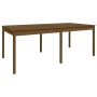Gartentisch aus massivem Kiefernholz, honigbraun, 203,5 x 100 x 76 cm von vidaXL, Gartentische - Ref: Foro24-823986, Preis: 1...