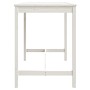 Garden table solid white pine wood 121x82.5x110 cm by vidaXL, Garden tables - Ref: Foro24-824089, Price: 106,13 €, Discount: %