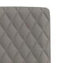 Sillas de comedor 6 unidades de tela gris taupe