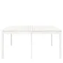 Mesa de jardín madera maciza pino blanco 159,5x82,5x76 cm de vidaXL, Mesas de jardín - Ref: Foro24-823977, Precio: 157,47 €, ...