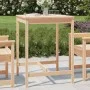 Mesa de jardín madera maciza de pino 82,5x82,5x110 cm de vidaXL, Mesas de jardín - Ref: Foro24-824081, Precio: 65,35 €, Descu...