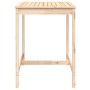 Gartentisch aus massivem Kiefernholz 82,5x82,5x110 cm von vidaXL, Gartentische - Ref: Foro24-824081, Preis: 67,77 €, Rabatt: %