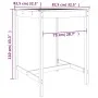 Gartentisch aus massivem Kiefernholz 82,5x82,5x110 cm von vidaXL, Gartentische - Ref: Foro24-824081, Preis: 65,38 €, Rabatt: %