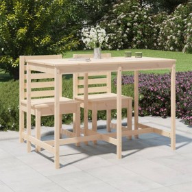 Mesa de jardín madera maciza de pino 159,5x82,5x110 cmcm de vidaXL, Mesas de jardín - Ref: Foro24-824095, Precio: 107,31 €, D...