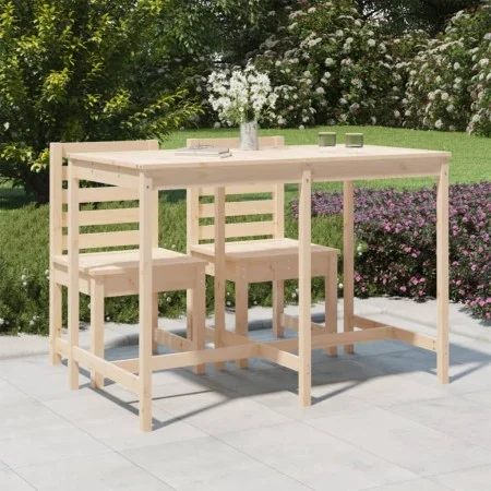 Gartentisch aus massivem Kiefernholz 159,5x82,5x110 cmcm von vidaXL, Gartentische - Ref: Foro24-824095, Preis: 106,35 €, Raba...