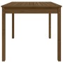 Gartentisch aus massivem Kiefernholz, honigbraun, 82,5 x 82,5 x 76 cm von vidaXL, Gartentische - Ref: Foro24-823965, Preis: 8...