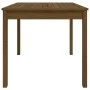 Gartentisch aus massivem Kiefernholz, honigbraun, 82,5 x 82,5 x 76 cm von vidaXL, Gartentische - Ref: Foro24-823965, Preis: 8...