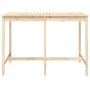 Garden table solid pine wood 159.5x82.5x110 cmcm by vidaXL, Garden tables - Ref: Foro24-824095, Price: 106,35 €, Discount: %