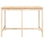 Mesa de jardín madera maciza de pino 159,5x82,5x110 cmcm de vidaXL, Mesas de jardín - Ref: Foro24-824095, Precio: 107,27 €
