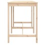 Mesa de jardín madera maciza de pino 159,5x82,5x110 cmcm de vidaXL, Mesas de jardín - Ref: Foro24-824095, Precio: 107,27 €