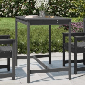 Gartentisch aus massivem Kiefernholz grau 121x82,5x110 cm von vidaXL, Gartentische - Ref: Foro24-824090, Preis: 119,04 €, Rab...