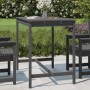 Solid pine wood garden table in gray, 121x82.5x110 cm by vidaXL, Garden tables - Ref: Foro24-824090, Price: 119,04 €, Discoun...