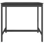 Gartentisch aus massivem Kiefernholz grau 121x82,5x110 cm von vidaXL, Gartentische - Ref: Foro24-824090, Preis: 117,61 €, Rab...