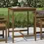 Solid pine wood garden table in honey brown color, 82.5x82.5x110 cm. by vidaXL, Garden tables - Ref: Foro24-824084, Price: 81...