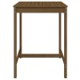 Mesa de jardín madera maciza pino marrón miel 82,5x82,5x110 cm de vidaXL, Mesas de jardín - Ref: Foro24-824084, Precio: 82,45 €