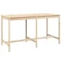 Gartentisch aus massivem Kiefernholz 203,5x90x110 cm von vidaXL, Gartentische - Ref: Foro24-824102, Preis: 124,92 €, Rabatt: %