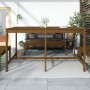 Gartentisch aus massivem Kiefernholz, honigbraun, 203,5 x 90 x 110 cm von vidaXL, Gartentische - Ref: Foro24-824105, Preis: 1...
