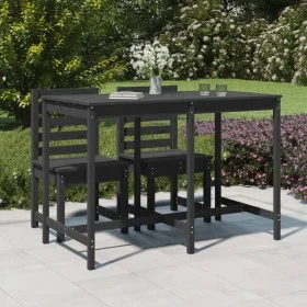 Gartentisch aus massivem grauem Kiefernholz 159,5 x 82,5 x 110 cm von vidaXL, Gartentische - Ref: Foro24-824097, Preis: 127,1...