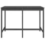 Garden table solid gray pine wood 159.5x82.5x110 cm by vidaXL, Garden tables - Ref: Foro24-824097, Price: 127,13 €, Discount: %