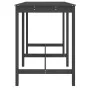 Mesa de jardín madera maciza pino gris 159,5x82,5x110 cm de vidaXL, Mesas de jardín - Ref: Foro24-824097, Precio: 127,13 €, D...