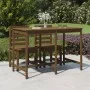 Gartentisch aus massivem Kiefernholz, honigbraun, 159,5 x 82,5 x 110 cm von vidaXL, Gartentische - Ref: Foro24-824098, Preis:...