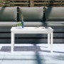 Gartentisch aus massivem weißem Kiefernholz 82,5 x 50,5 x 45 cm von vidaXL, Gartentische - Ref: Foro24-824114, Preis: 54,34 €...