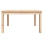Garden table solid pine wood 82.5x50.5x45 cm by vidaXL, Garden tables - Ref: Foro24-824113, Price: 48,21 €, Discount: %
