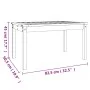 Gartentisch aus massivem Kiefernholz 82,5x50,5x45 cm von vidaXL, Gartentische - Ref: Foro24-824113, Preis: 47,80 €, Rabatt: %